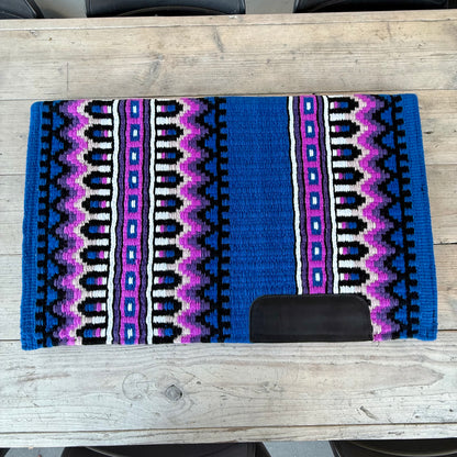 SB042 - Western Oversized Showdecke A - Blau, Lila