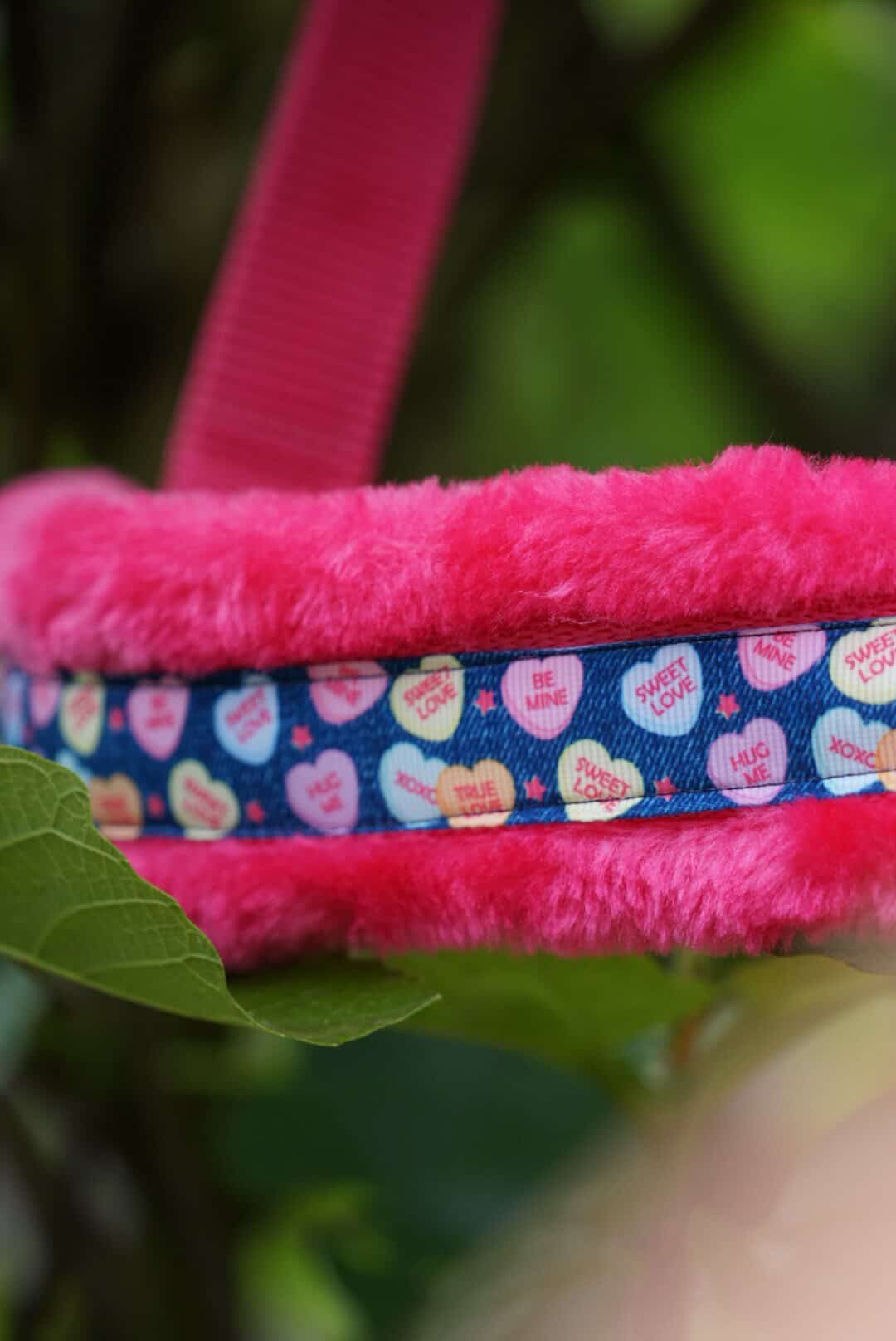Happy Halsters x FMH - Licol Sweetheart Exclusive (fourrure) différentes couleurs