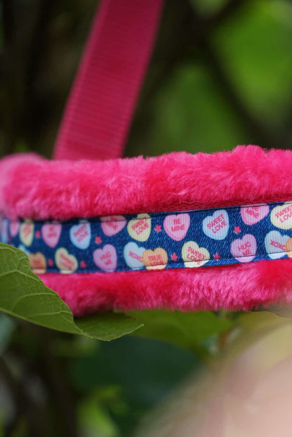 Happy Halsters x FMH - Sweetheart Exclusive Halfter (flauschig) verschiedene Farben