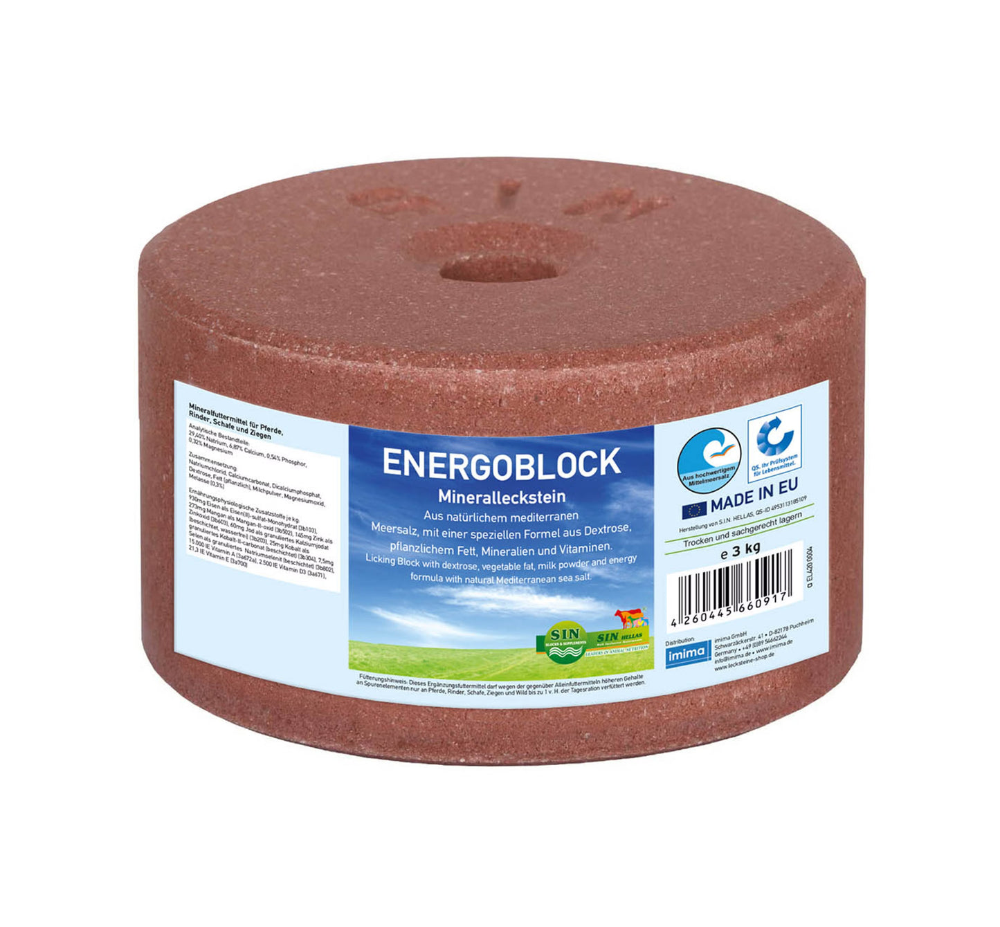Imima - Mineralleckstein 3KG (verschiedene Varianten)