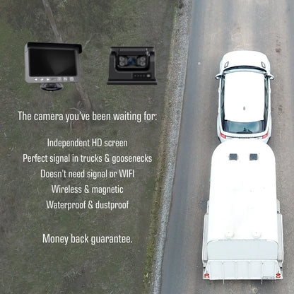 Equine Eye - Trailercamera Venture (2,4 GHz draadloze verbinding camera-monitor)
