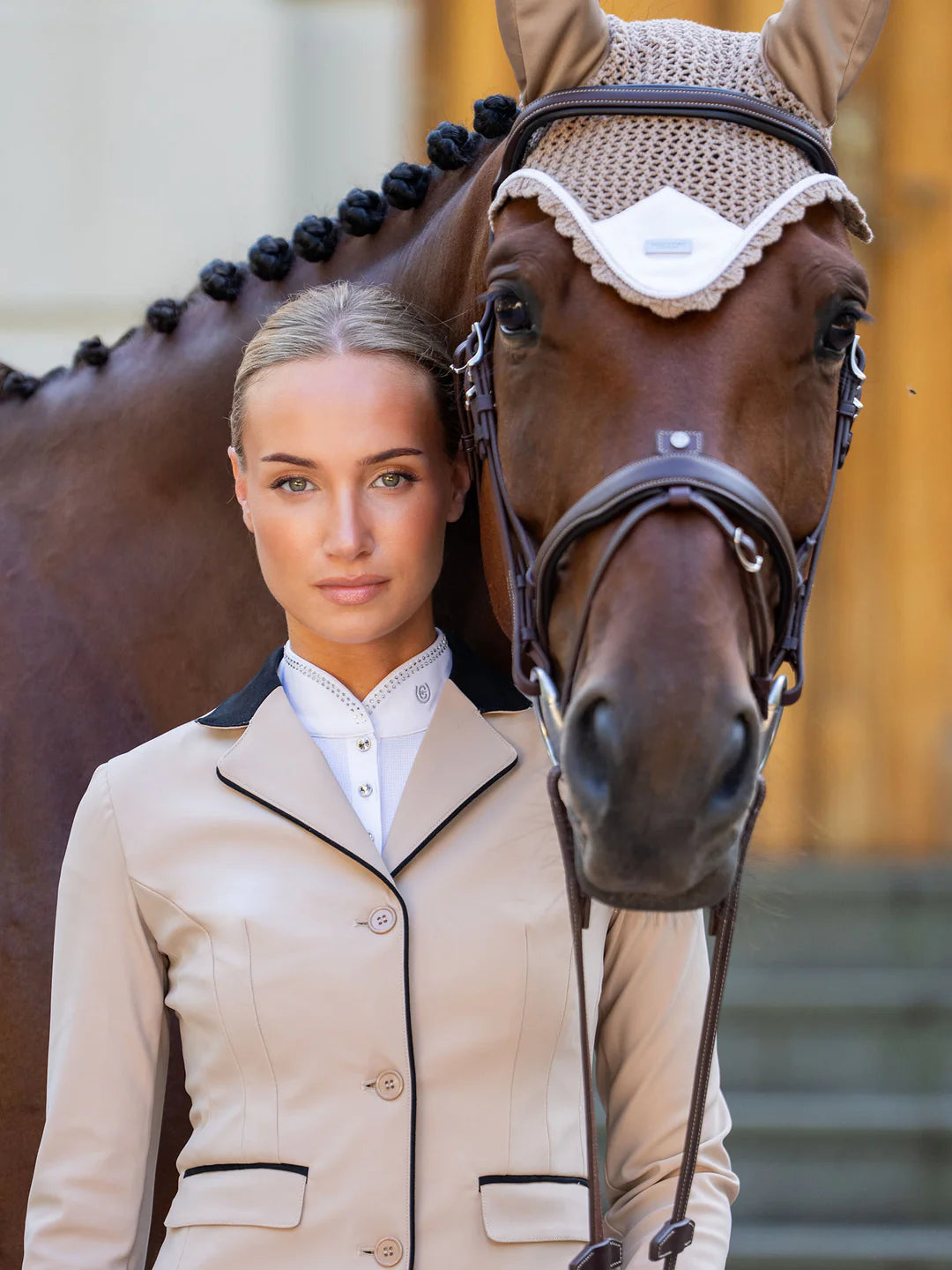 Equestrian Stockholm - SS26 Sable - Bonnet d'oreilles oornetje