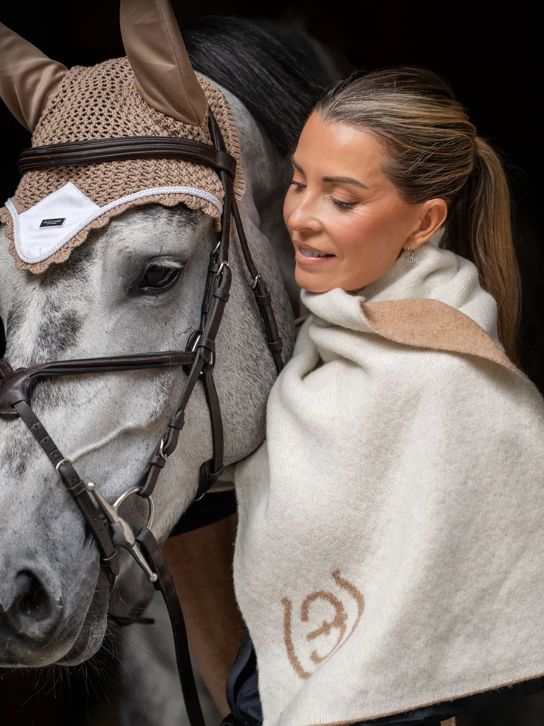 Equestrian Stockholm - SS26 Sable - Bonnet d'oreilles oornetje
