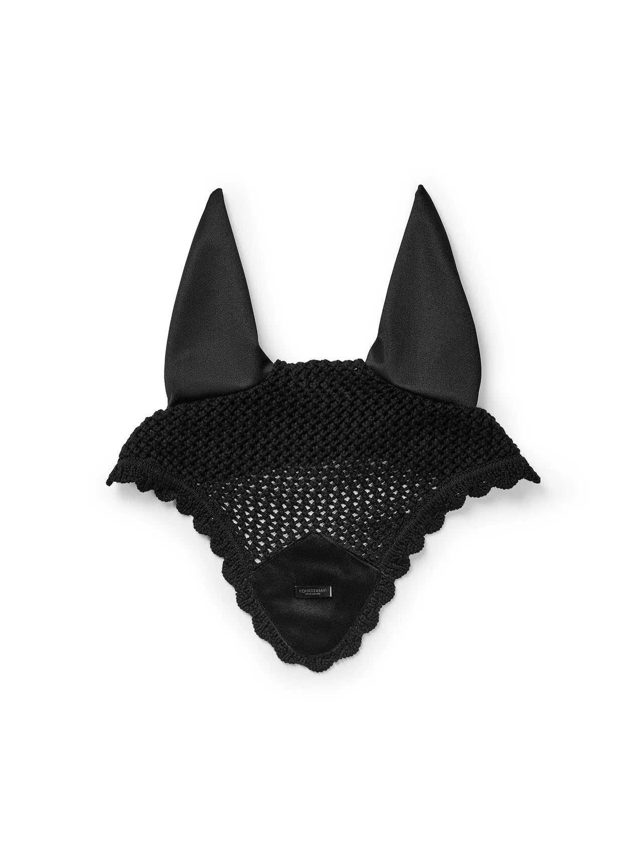 Equestrian Stockholm - FW26 Black - Ear Bonnet Velvet oornetje