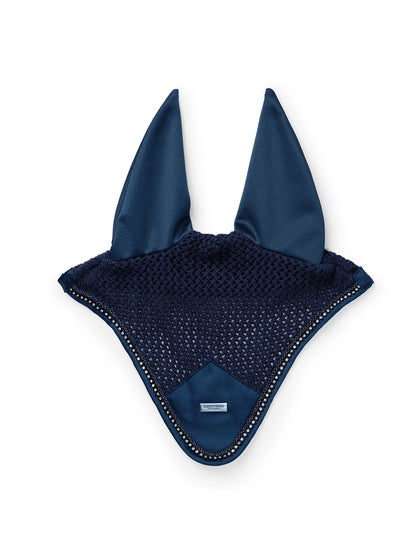 Equestrian Stockholm - FW26 Blue Meadow - Crystal Modern Ear Bonnet oornetje
