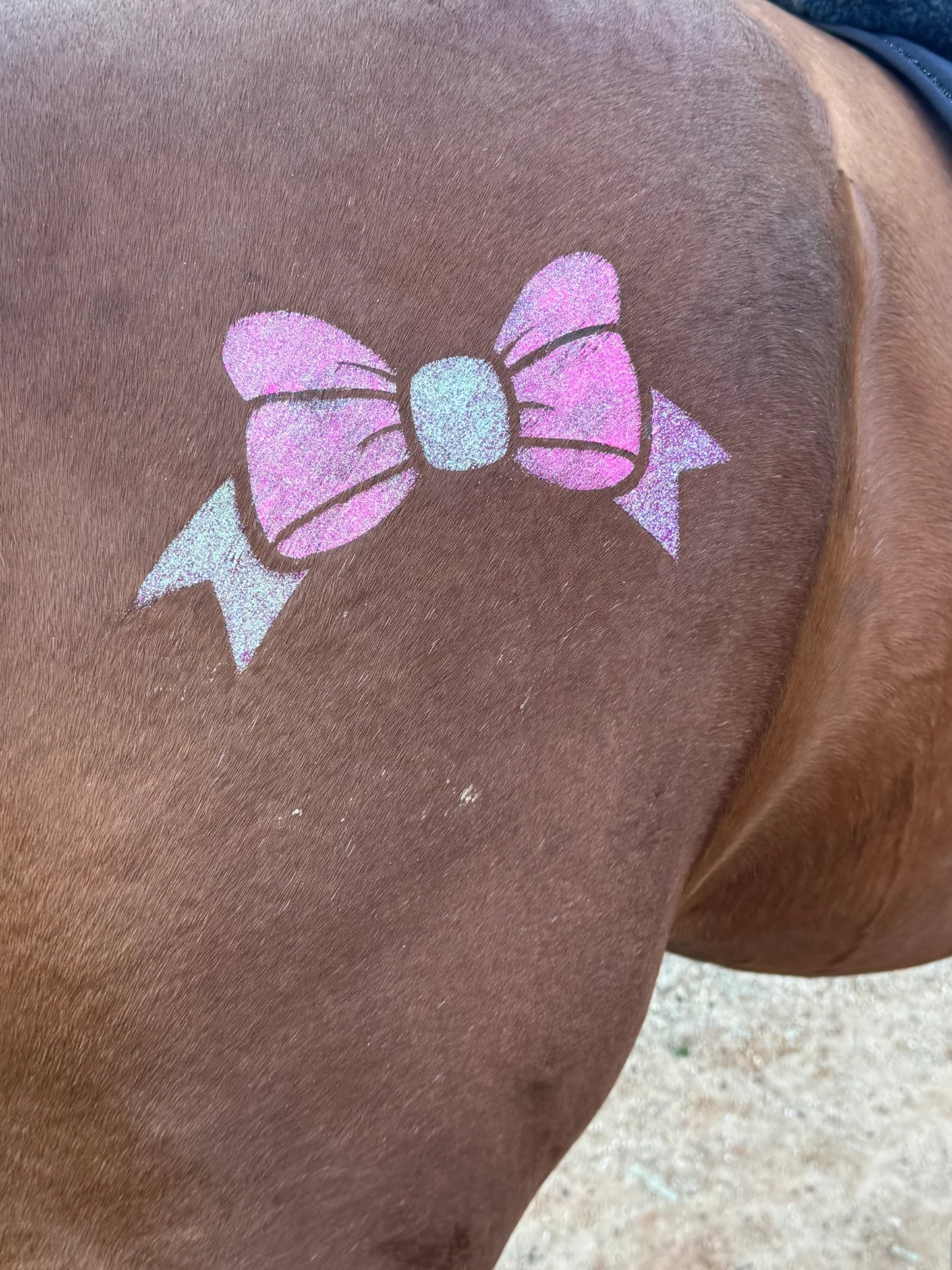 Equidivine - Quarter marks Glittersjablonen div. soorten