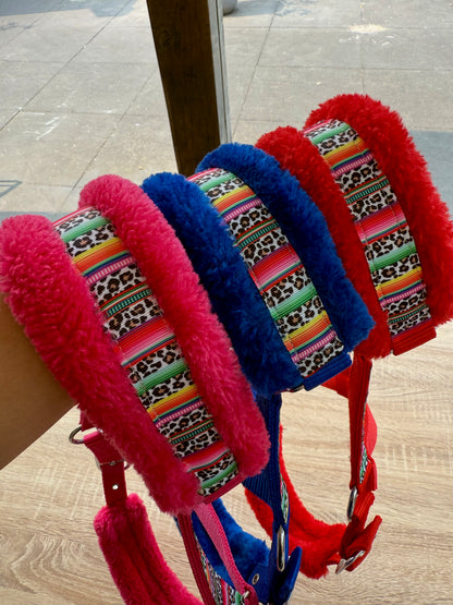 Happy Halsters x FMH - Colourful Panther Exclusive Halfter (bunt) verschiedene Farben