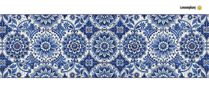 Jumpbanners - Hinderniszeil Rocket Delftsblauw