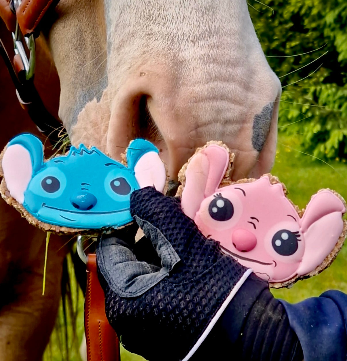 Konska Cukierenka – Luxus-Pferdekuchen Stitch &amp; Angel