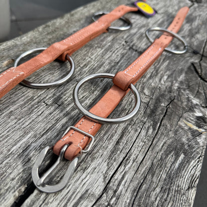 FMH - Lederen bit Tabal met kinriem