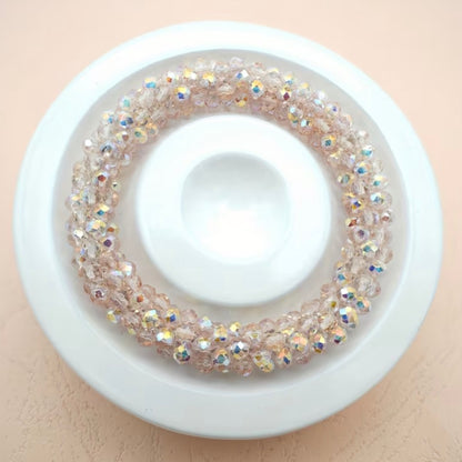 FMH - Elastico glitter per chignon tinta unita