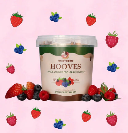 Candy Horse - Horse Cookies Hooves in bucket 1.2L