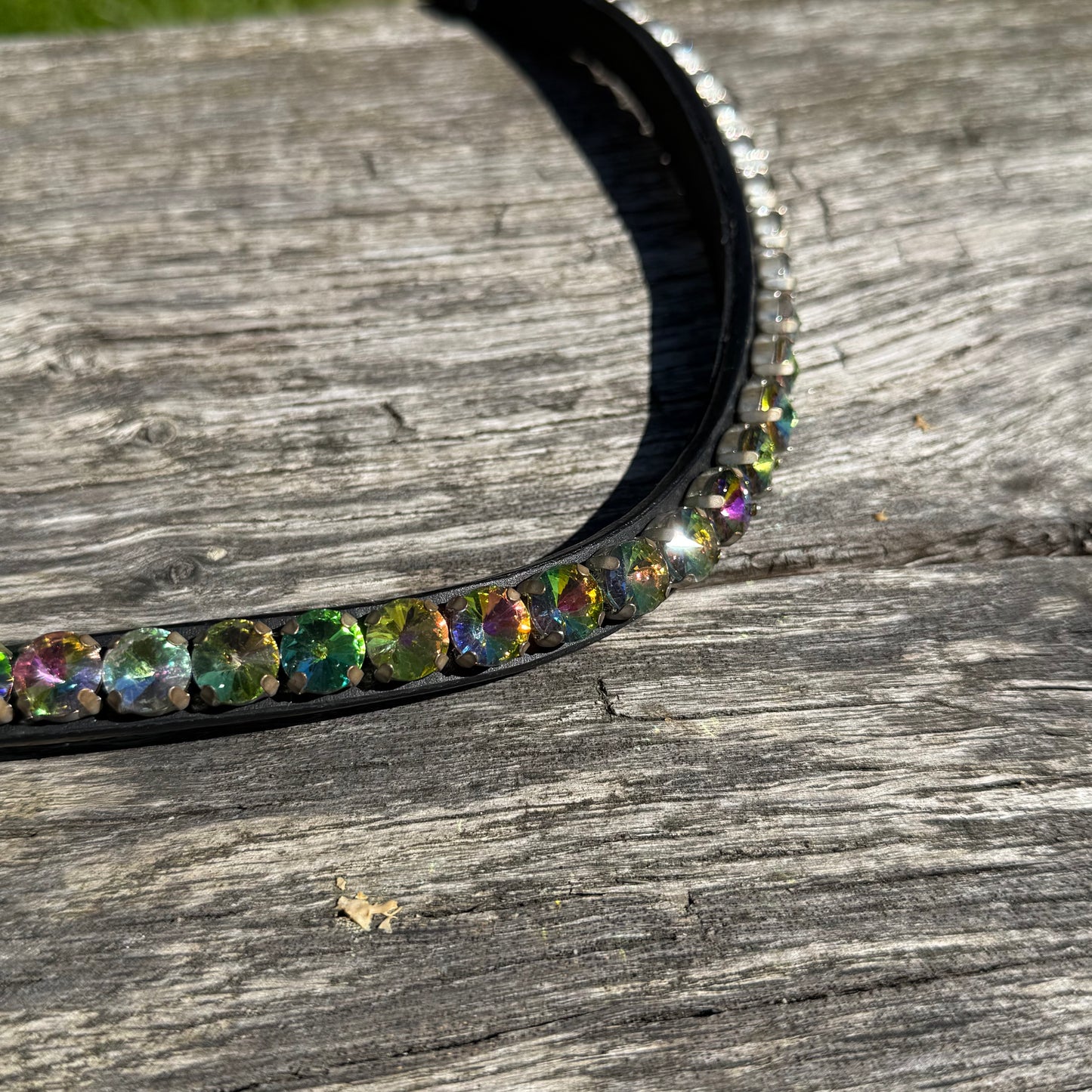 FMH - FLASH DEAL - Browband with Heart or Round stones