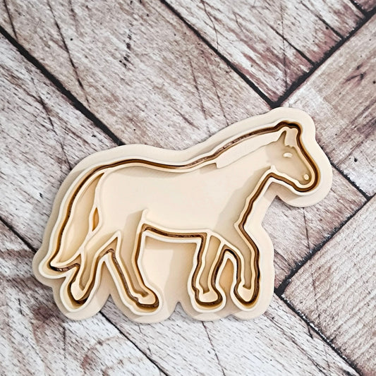 TwoBearsCC - Cookie Cutter Moving Horse