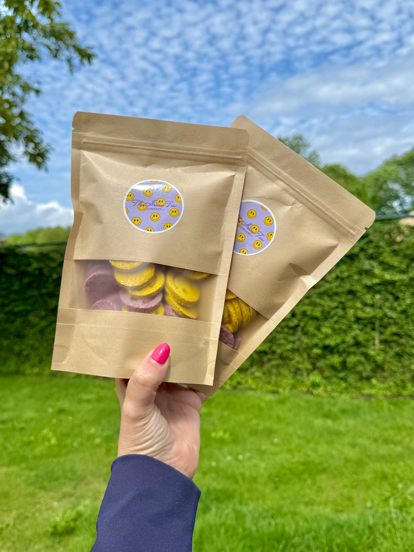 Horse Tea Company x FMH - Biscuits pour chevaux Followmyhooves Exclusive Smiley 200gr