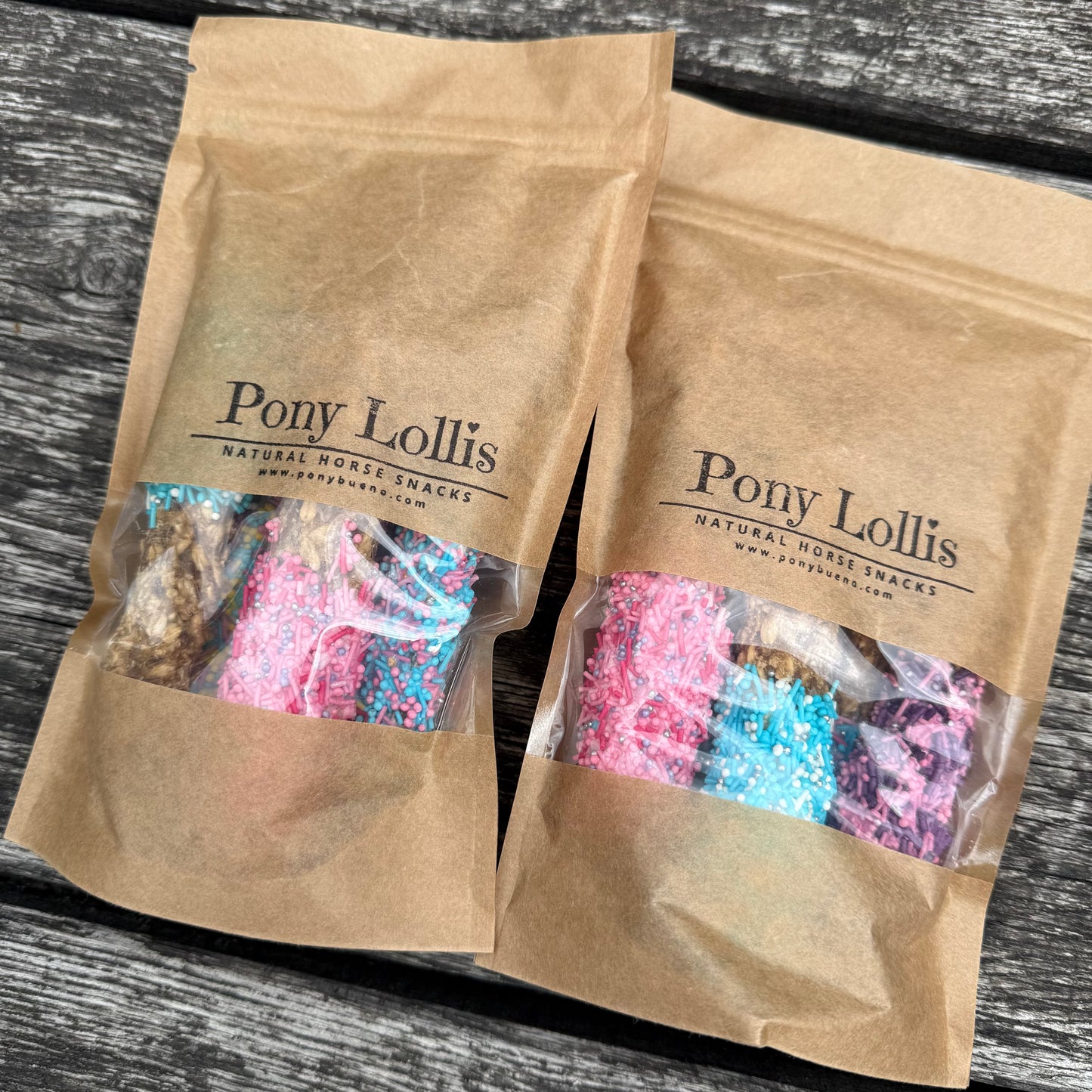 Konska Cukierenka - Pony Lollies (Grissini/Kräuter/Farbig)
