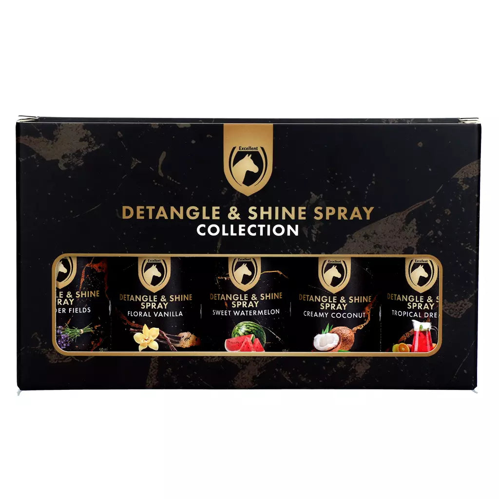 Excellent Horse - Coffret cadeau Spray démêlant & brillant 5 x 50 ML
