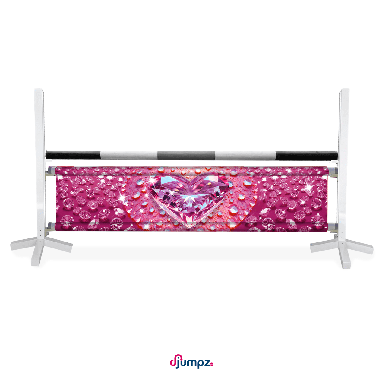 Djumpz - Hindernisdoek Pink Diamonds