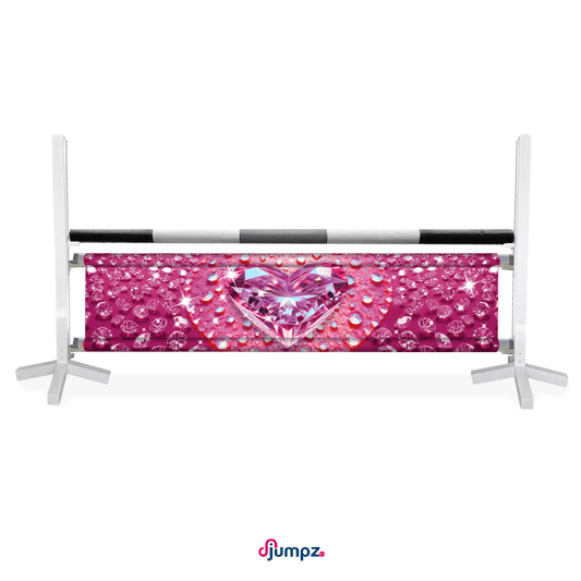 Djumpz - Hindernisdoek Pink Diamonds