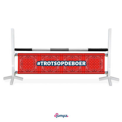 Djumpz - Hindernisdoek #Trotsopdeboer zakdoek