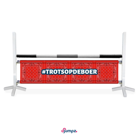 Djumpz - Hindernisdoek #Trotsopdeboer zakdoek