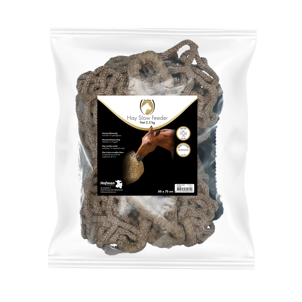 Excellent Horse - Hay Slow Feeder Net hooinet (div. maten)