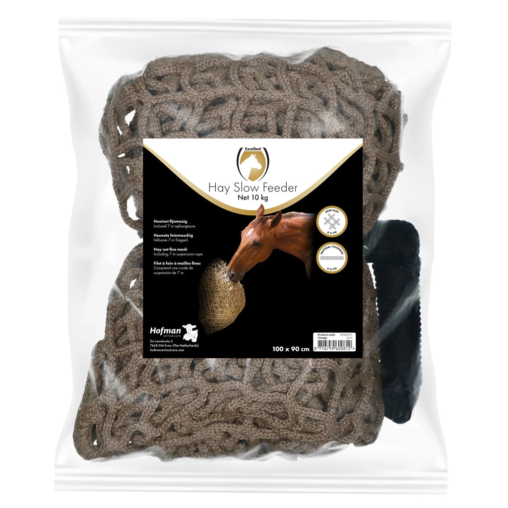 Excellent Horse - Hay Slow Feeder Net hooinet (div. maten)
