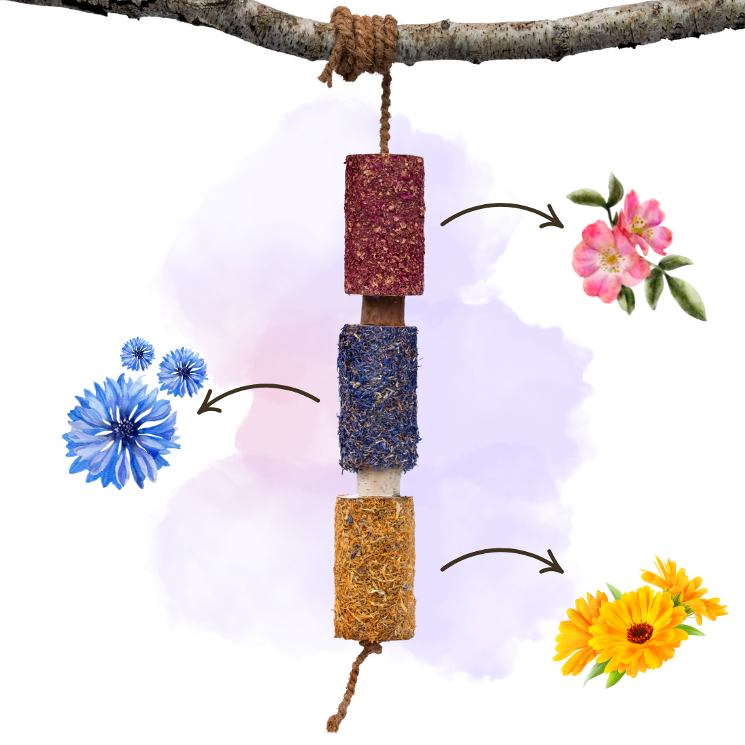 Herbi Horse - Houten speeltouw met kruiden (diverse)