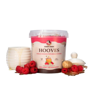 Candy Horse - Biscotti per cavalli Hooves in secchiello 1,2L