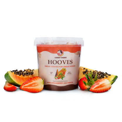 Candy Horse - Biscotti per cavalli Hooves in secchiello 1,2L