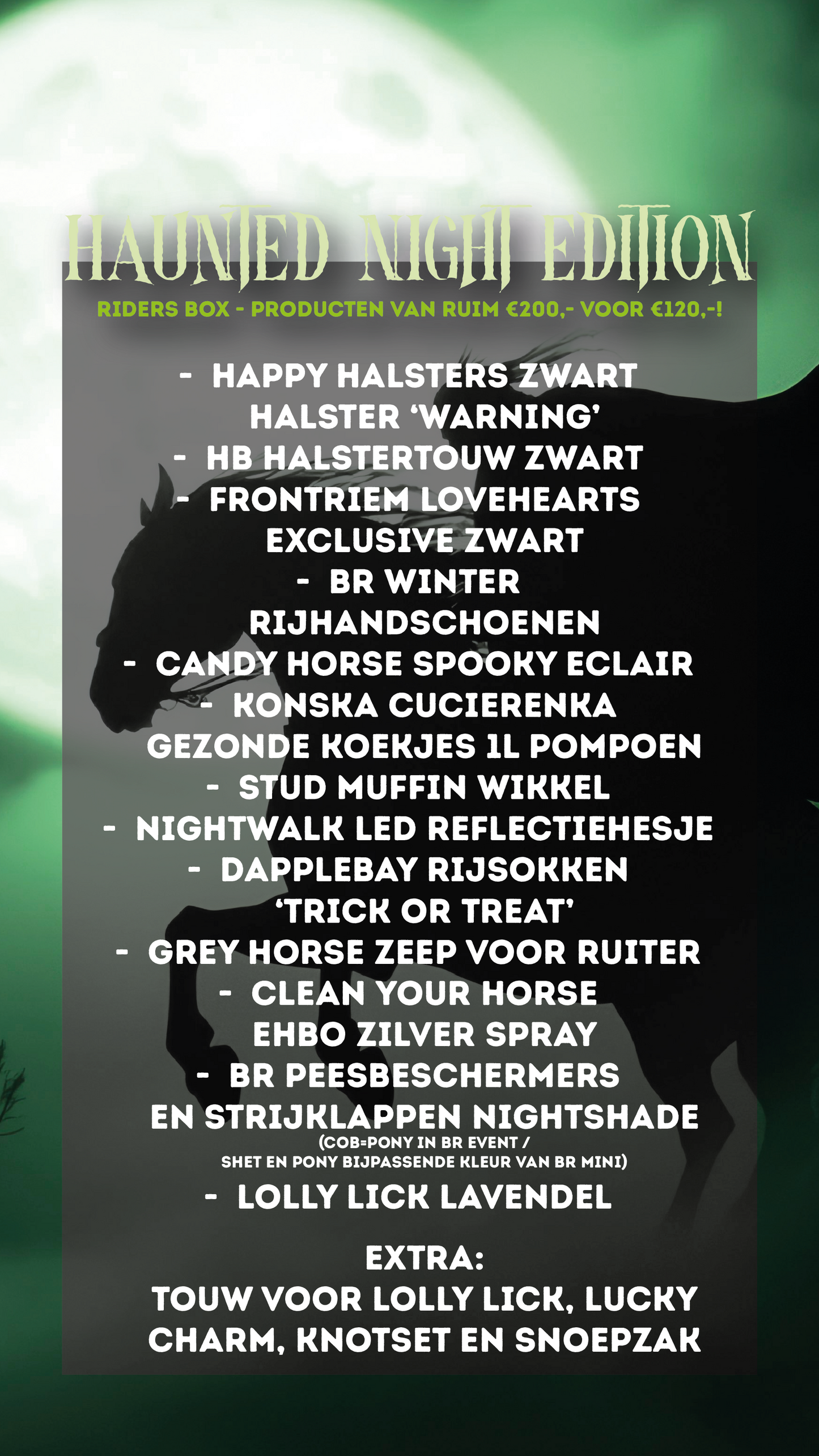 OP=OP - Halloween Mystery Box - Haunted Night - Riders Box