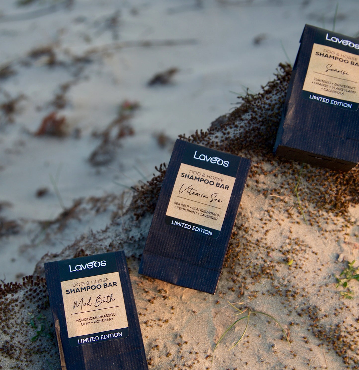 Laveos - Limited Edition Shampoo bar Mud Bath