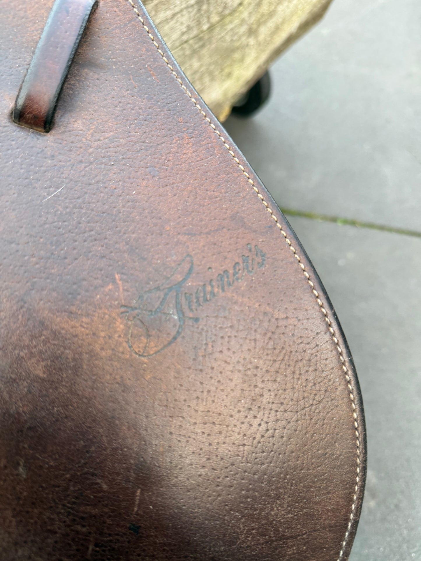 S0012 - Ruiz Diaz springzadel lichtbruin M/MW 17”