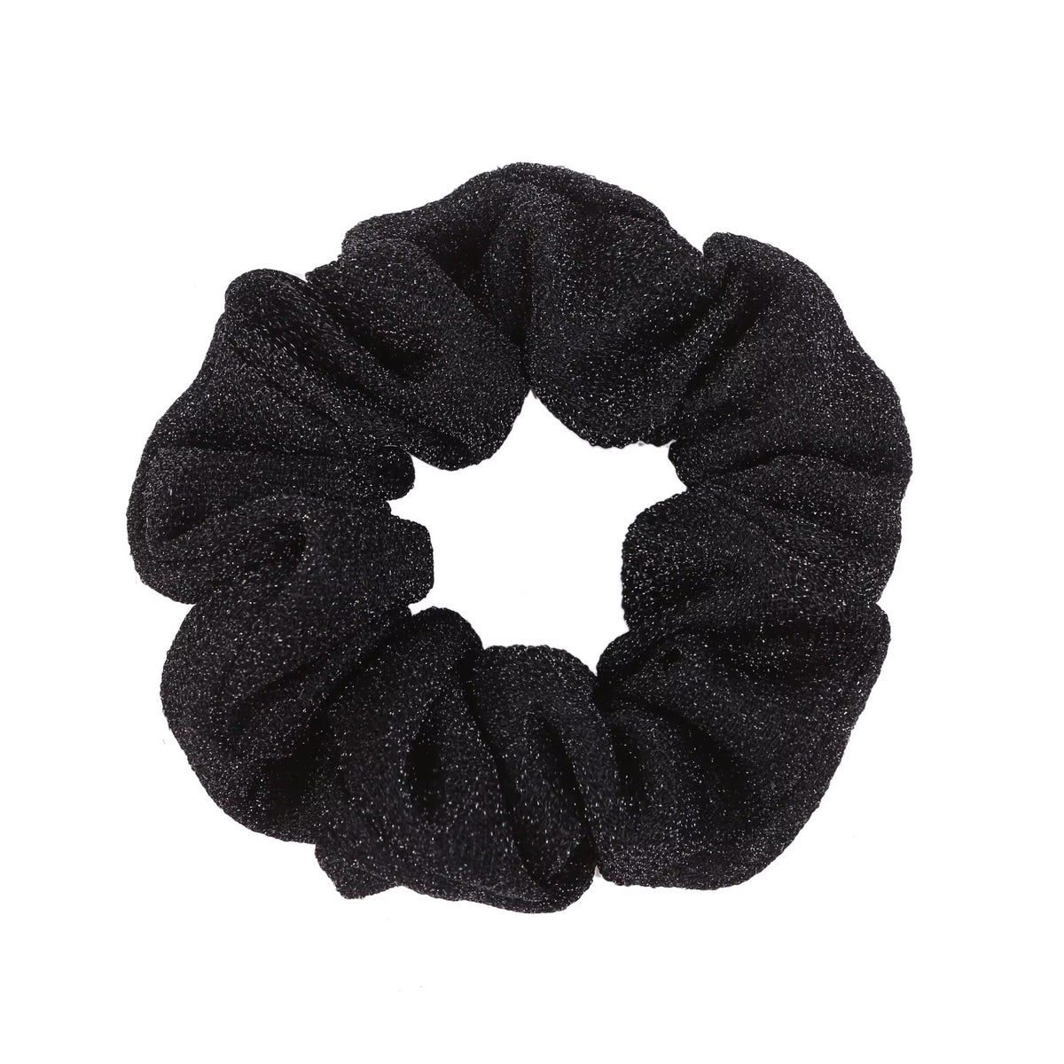 FMH - Scrunchie met subtiele glitter voor dressuurknot (div. kleuren)