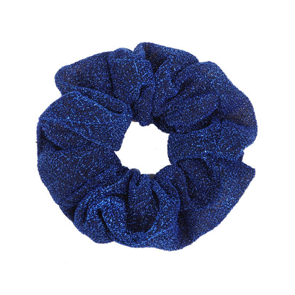 FMH - Scrunchie met subtiele glitter voor dressuurknot (div. kleuren)
