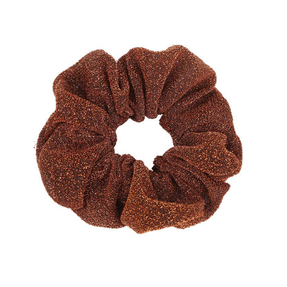 FMH - Scrunchie met subtiele glitter voor dressuurknot (div. kleuren)
