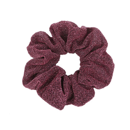 FMH - Scrunchie met subtiele glitter voor dressuurknot (div. kleuren)