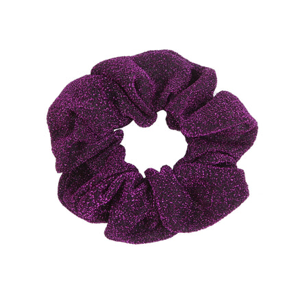 FMH - Scrunchie met subtiele glitter voor dressuurknot (div. kleuren)