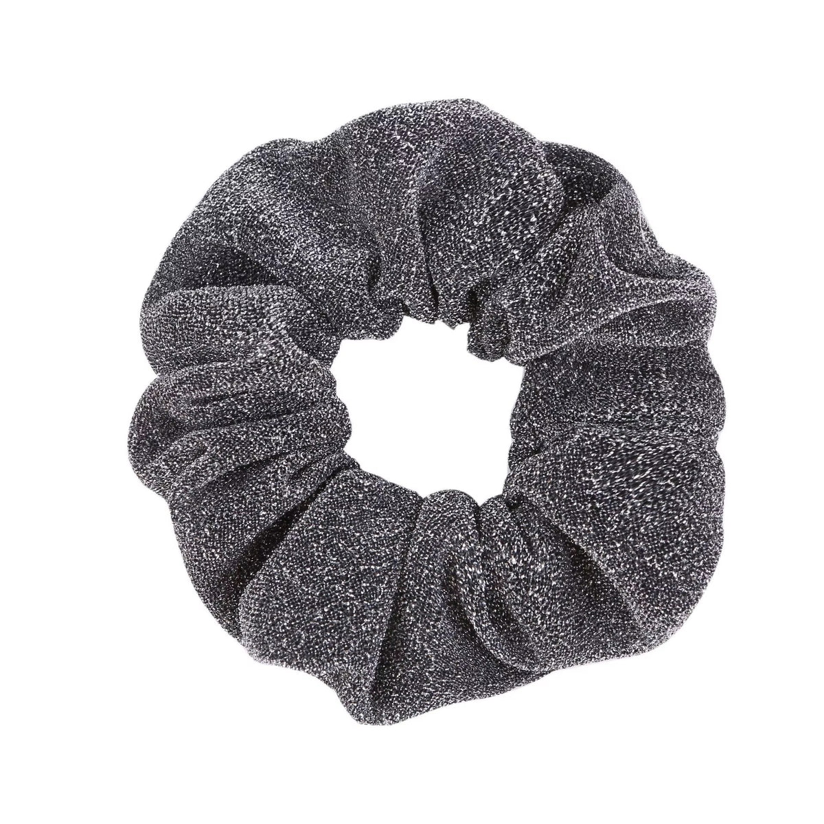 FMH - Scrunchie met subtiele glitter voor dressuurknot (div. kleuren)