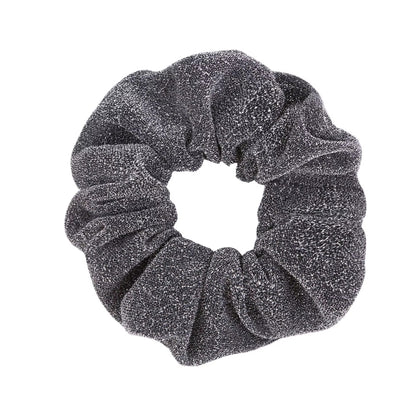 FMH - Scrunchie met subtiele glitter voor dressuurknot (div. kleuren)