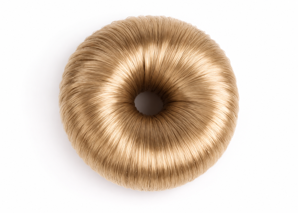 FMH - Haardonut met nephaar voor dressuurknot (div. kleuren en maten)