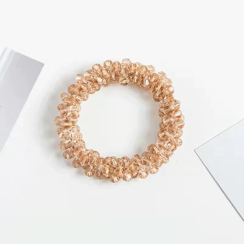 FMH - Glitterelastiek Chunky Sparkle (div. kleuren)