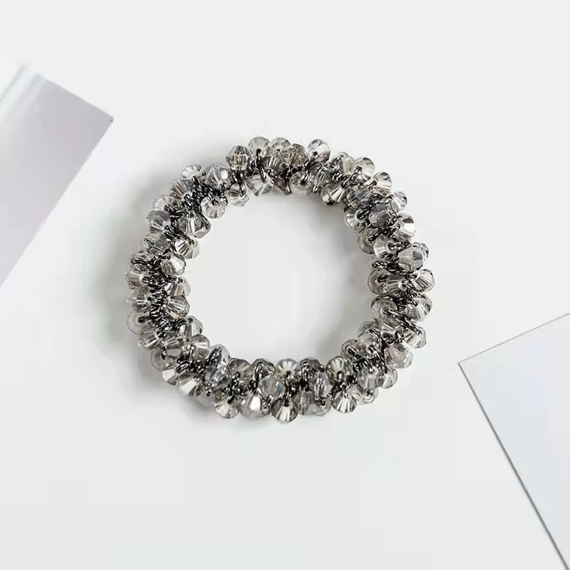 FMH - Glitterelastiek Chunky Sparkle (div. kleuren)