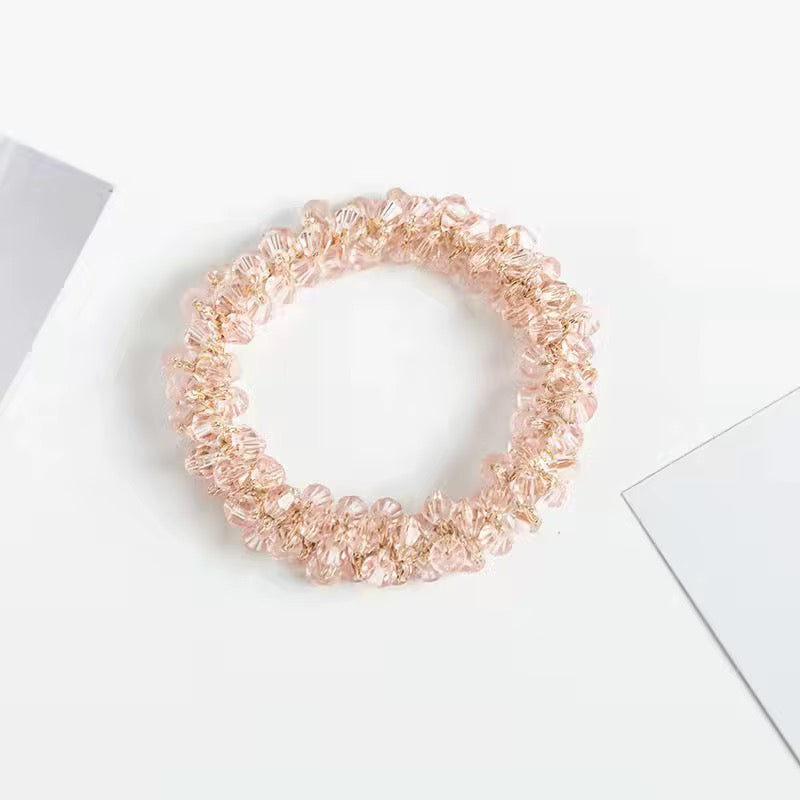 FMH - Glitterelastiek Chunky Sparkle (div. kleuren)
