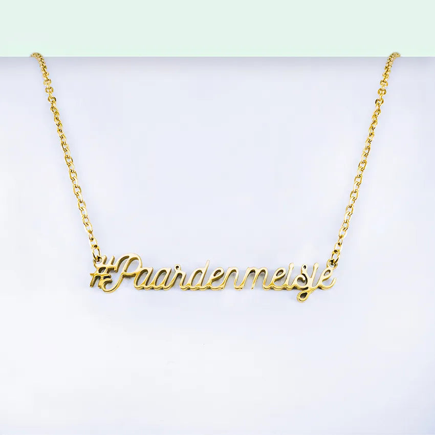 Ponytail &amp; Co X ESRA - Necklace #Horsegirl (various colors)