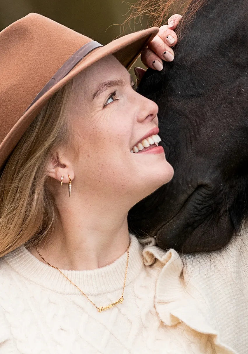 Ponytail &amp; Co X ESRA - Necklace #Horsegirl (various colors)