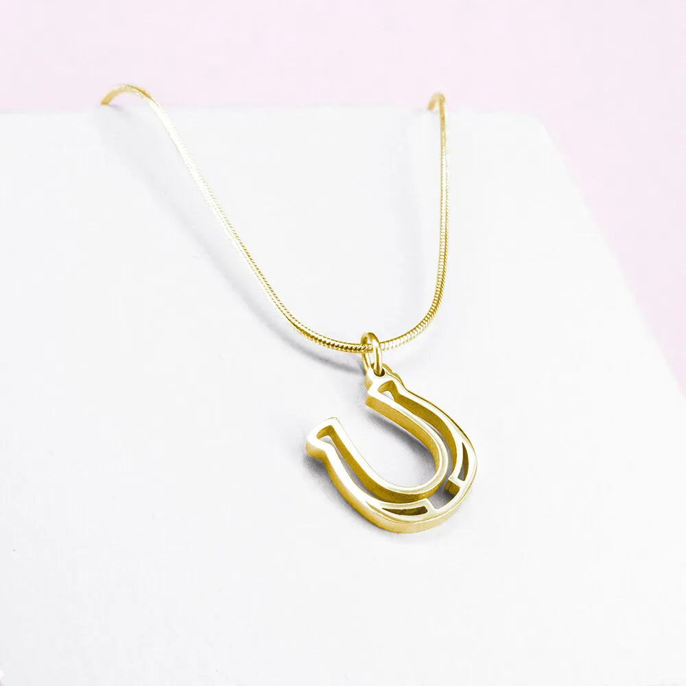 Ponytail &amp; Co - Horseshoe Pendant (various colors)