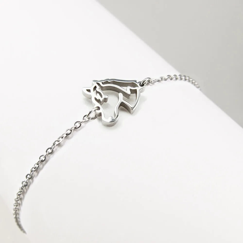 Ponytail &amp; Co - Horse Head Bracelet (various colors)