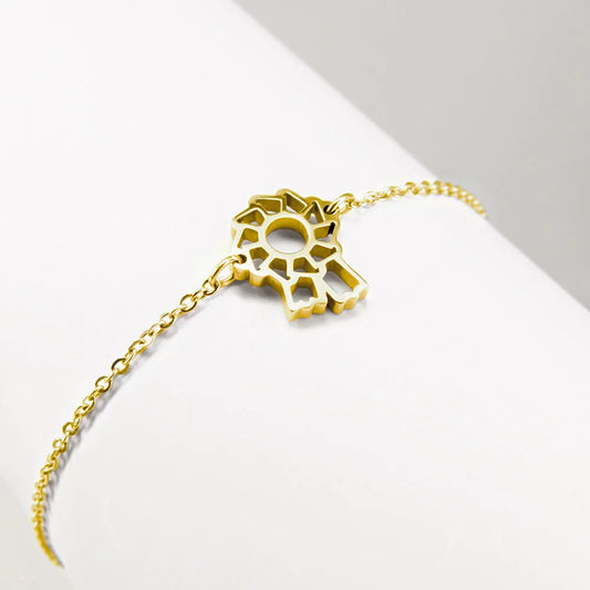 Ponytail &amp; Co - Bracelet Rosette (various colors)