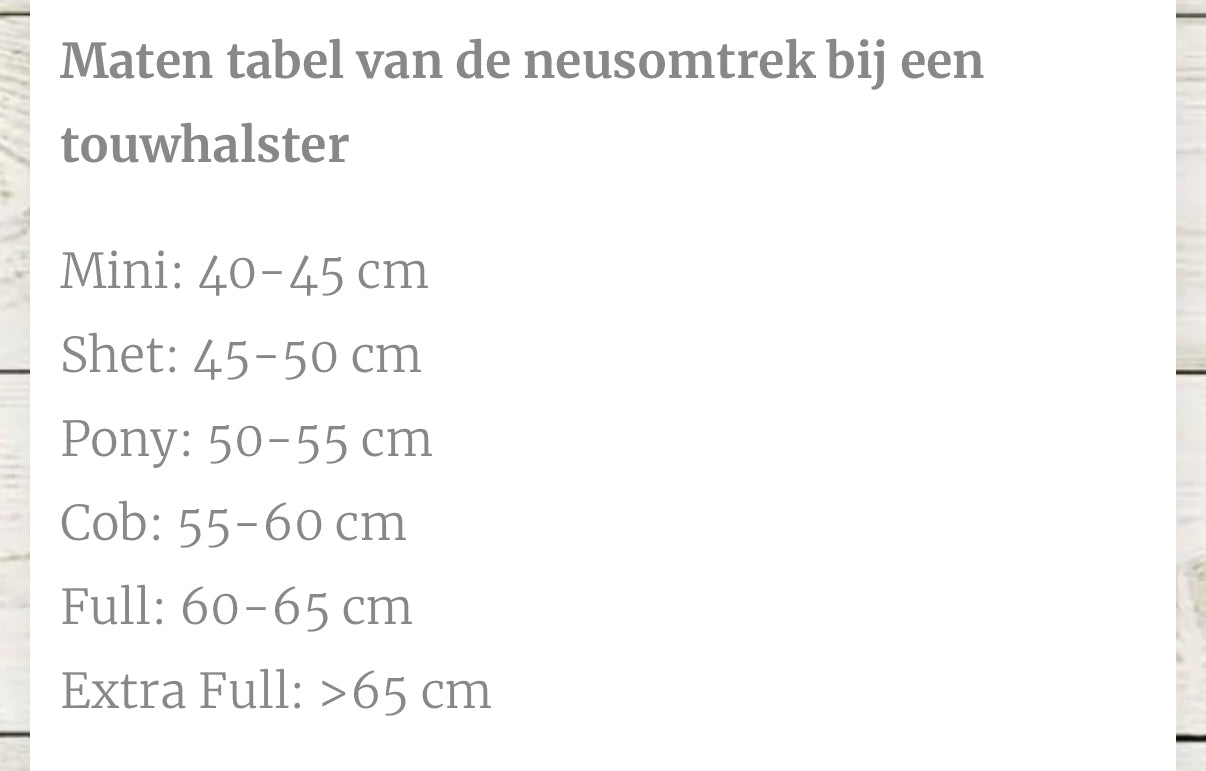 Touwhalsterverkoop - Los touwhalster óf set rijhalster + teugels 'Purple Dream' paarsmix/paars